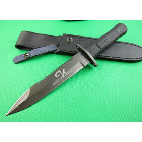 7Cr17MOV Stainless Steel Hot Selling VS Wolf Teeth Survival Knife UDTEK01298  